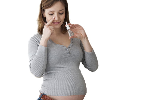 Schwangerschaft bedingte Nasenverstopfung