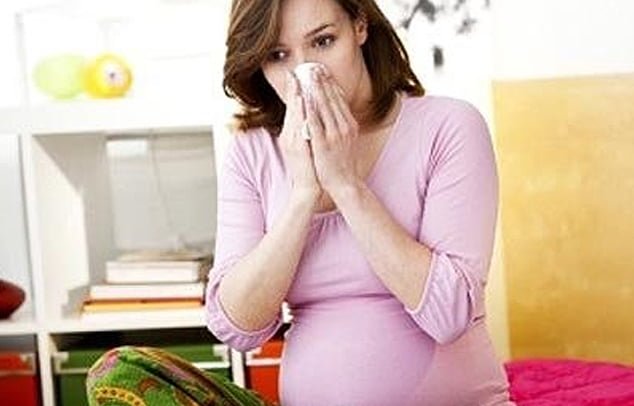 Schwangerschaft bedingte Nasenverstopfung